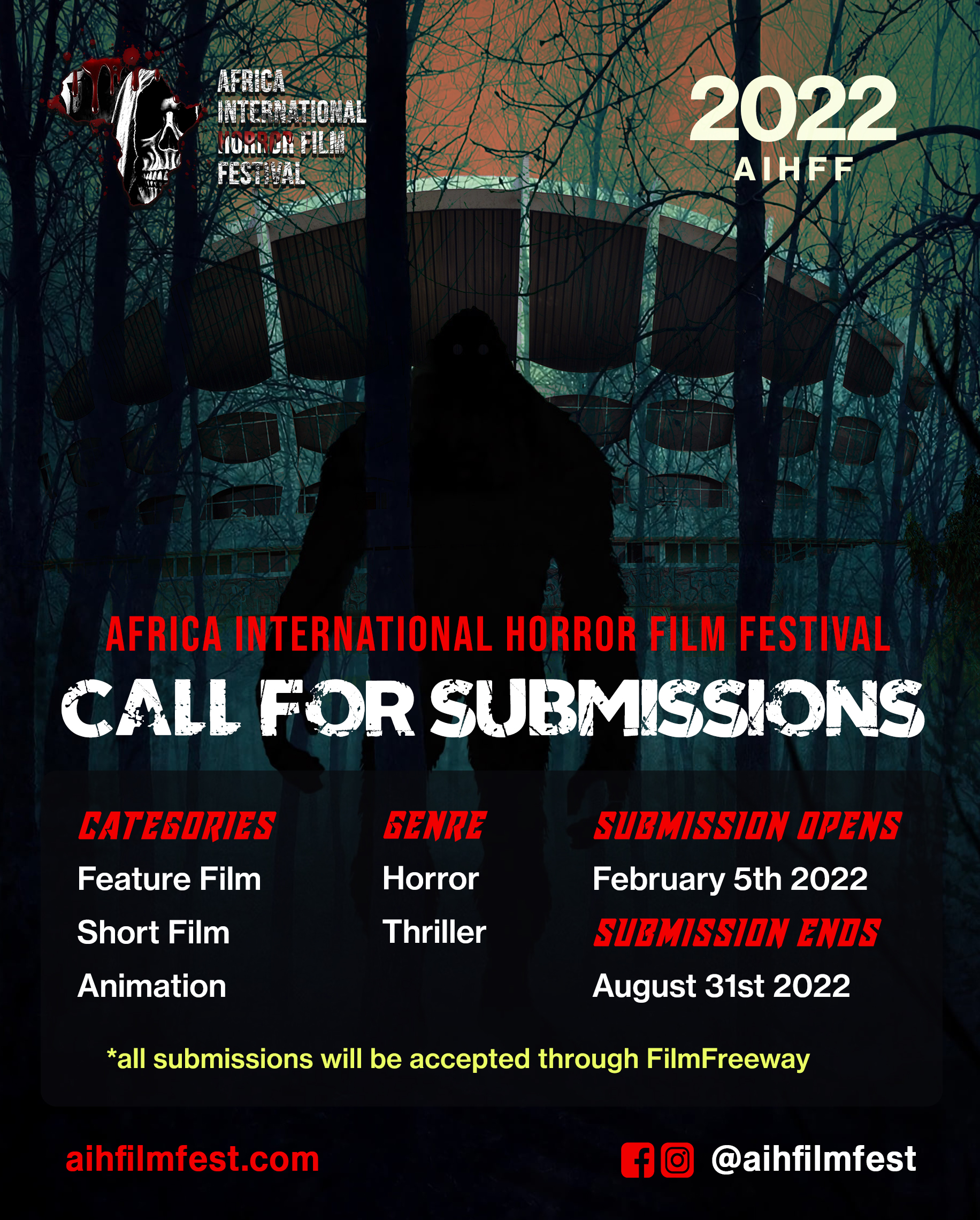 Africa International Horror Film Festival 2022